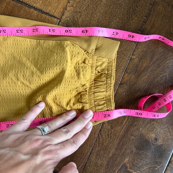 NEW‎ Athleta Size 16 Brooklyn Textured Jogger Tuscan Gold Athleisure 28" - Picture 6 of 9